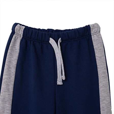 HelloBaby Erkek Bebek Eşofman Alt Üç İplik Lastikli Paça