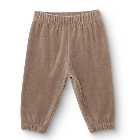 HelloBaby Erkek Bebek Kadife Eşofman Alt Lastikli Paça