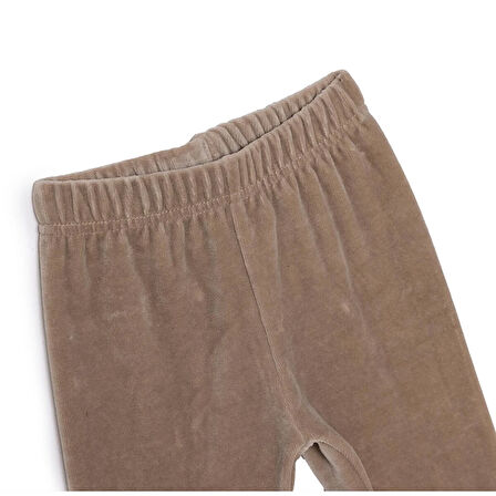 HelloBaby Erkek Bebek Kadife Eşofman Alt Lastikli Paça