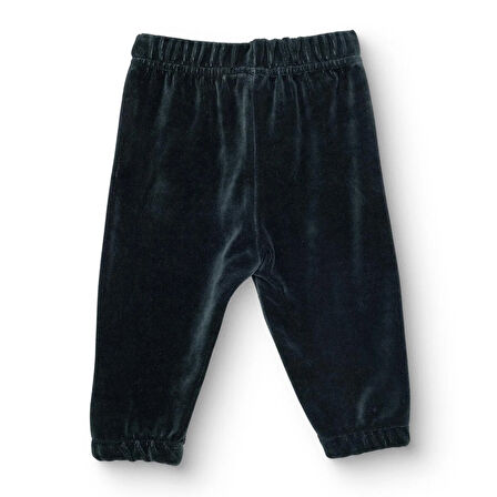 HelloBaby Erkek Bebek Kadife Eşofman Alt Lastikli Paça