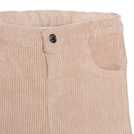 HelloBaby Erkek Bebek Kadife Pantolon Fitilli Kadife Dokuma Reçme Paça