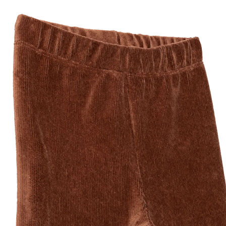 HelloBaby Kız Bebek Kadife Tayt Reçme Paça