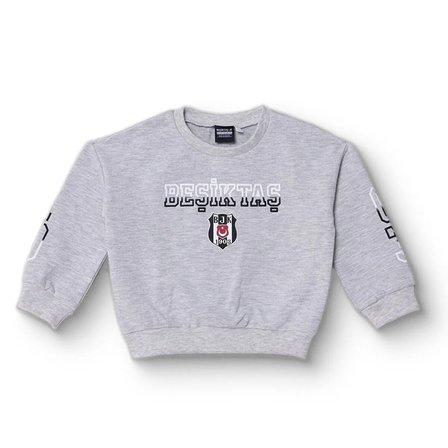 Beşiktaş Unisex Lisans Sweatshirt Bisiklet Yaka Long Sleeve