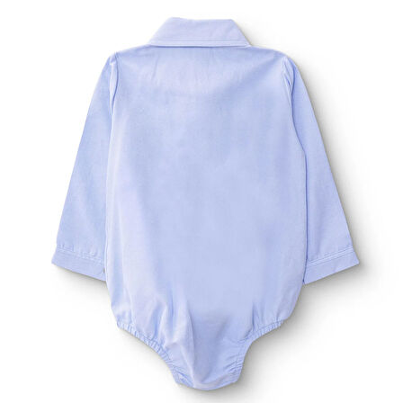 HelloBaby Erkek Bebek Uzun Kol Body Oxford Gömlek Yaka Uzun Kol