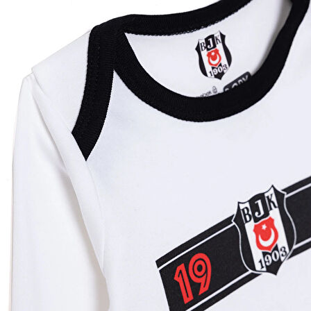 Beşiktaş Yenidoğan Body-Patikli Alt-Şapk
