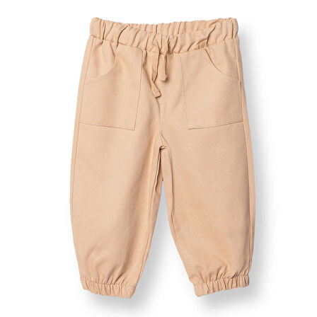 HelloBaby Erkek Bebek Pantolon Gabardin Lastikli Paça