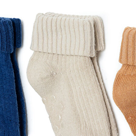 HelloBaby 3lü Kıvrık Çorap