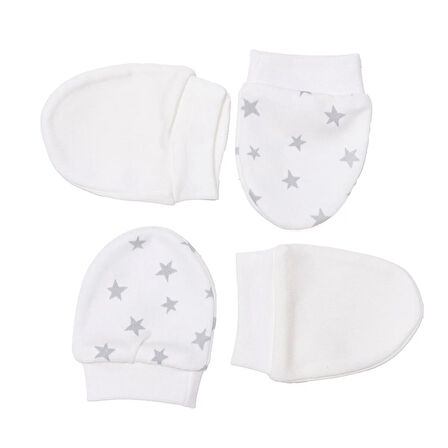 HelloBaby Erkek Bebek Yenidoğan Eldiven İnterlok