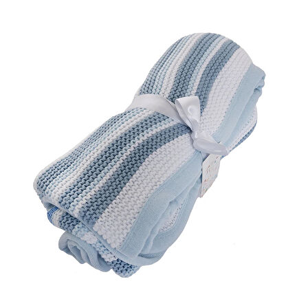 Little Dreams Erkek Bebek Battaniye Triko 90 x 100cm