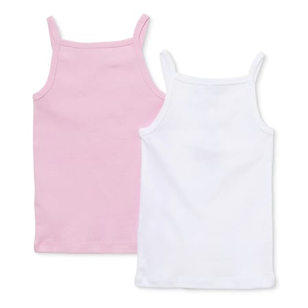 HelloBaby Kız Bebek 2li Atlet Çiçek Baskılı Strappy