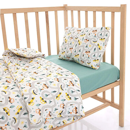 Little Dreams Erkek Bebek Nevresim Takımı Poplin 100 x 150cm