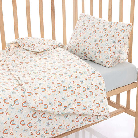 Little Dreams Kız Bebek Nevresim Takımı Poplin 100 x 150cm