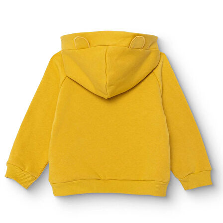 HelloBaby Erkek Bebek Woodland 2 Kapüşonlu Sweatshirt Üç İplik Kapüşonlu Yaka Uzun Kol