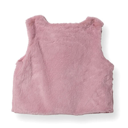 HelloBaby Kız Bebek Chic Yelek Bisiklet Yaka Kısa Kol