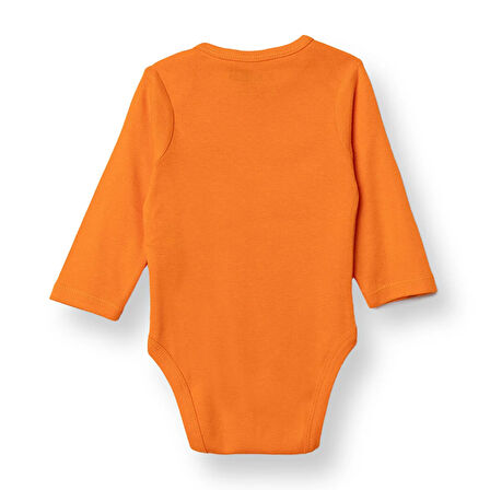 HelloBaby Erkek Bebek Uzun Kol Body Ribana Zarf Yaka Uzun Kol