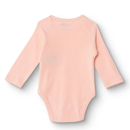 HelloBaby Kız Bebek Uzun Kol Body Ribana Zarf Yaka