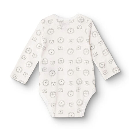 HelloBaby Erkek Bebek Uzun Kol Body Ribana Zarf Yaka