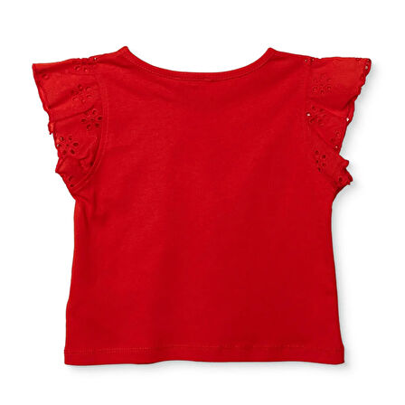 HelloBaby Kız Bebek Berry Belle Bluz Süprem Bisiklet Yaka Kısa Kol