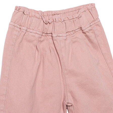 HelloBaby Kız Bebek Pastel Dreams Pantolon Gabardin Reçme Paça