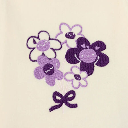 HelloBaby Kız Bebek Kadife Pijama Takımı Bisiklet Yaka Uzun Kol Ribanalı Paça