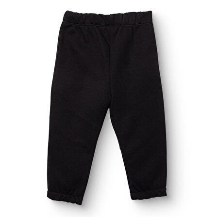 HelloBaby Erkek Bebek Eşofman Alt Şardonlu İki İplik Lastikli Paça