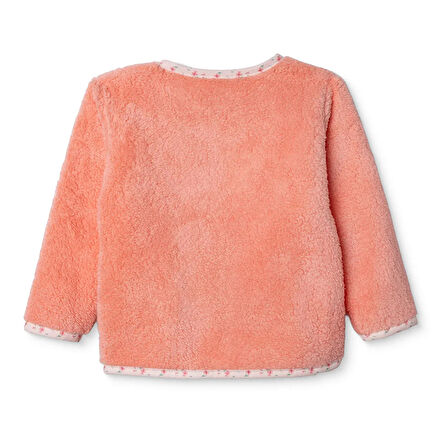 HelloBaby Kız Bebek Welsoft Hırka Bisiklet Yaka Uzun Kol