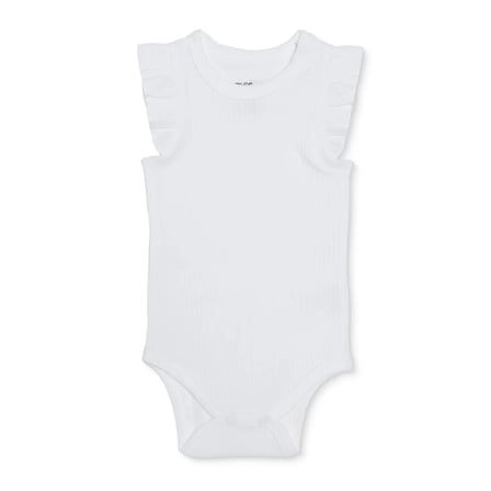 Tiffany Kız Bebek Body Çıtçıtlı Bisiklet Yaka Atlet