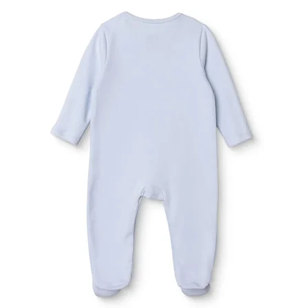 Mothercare Erkek Bebek Tulum Hayvan Baskılı Fermuarlı Bisiklet Yaka Uzun Kol Patikli
