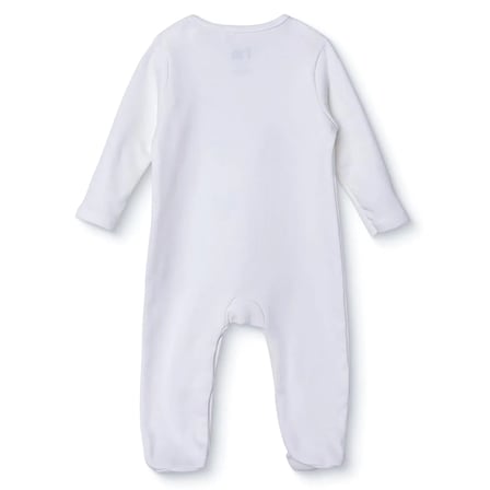 Mothercare Erkek Bebek Tulum Hayvan Baskılı Fermuarlı Bisiklet Yaka Uzun Kol Patikli