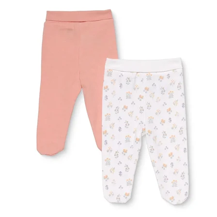 Mothercare Kız Bebek 2li Alt Çiçek Baskılı Patikli