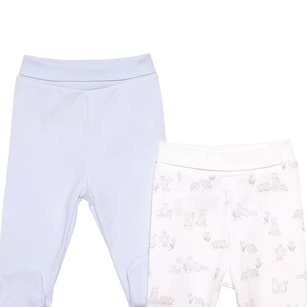 Mothercare Erkek Bebek 2li Alt Hayvan Baskılı Patikli