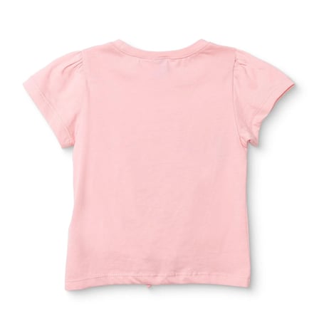 Disney Kız Bebek Lisans Tişört Lisans Baskılı Bisiklet Yaka Kısa Kol