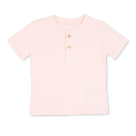HelloBaby Erkek Bebek Tişört Düğmeli Hakim Yaka Short Sleeve