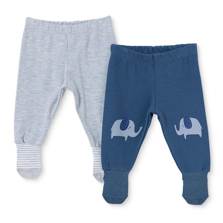 hellobaby erkek bebek 2li pantolon hayvan baskılı çoraplı