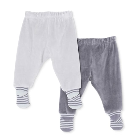 HelloBaby Erkek Bebek 2li Pantolon Hayvan Baskılı Çoraplı