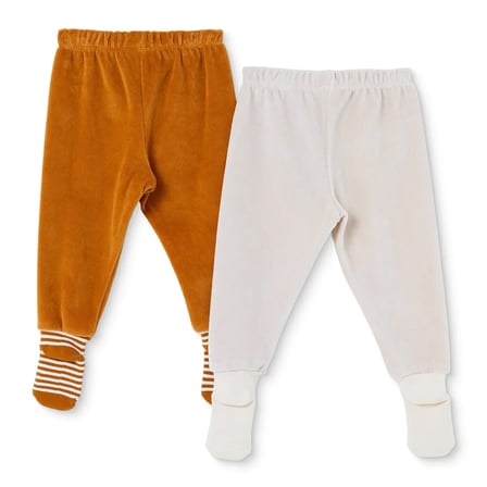 HelloBaby Erkek Bebek 2li Pantolon Hayvan Baskılı Çoraplı