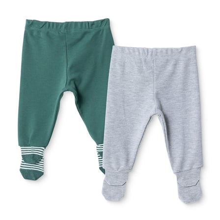 HelloBaby Erkek Bebek 2li Pantolon Araba Baskılı Çoraplı