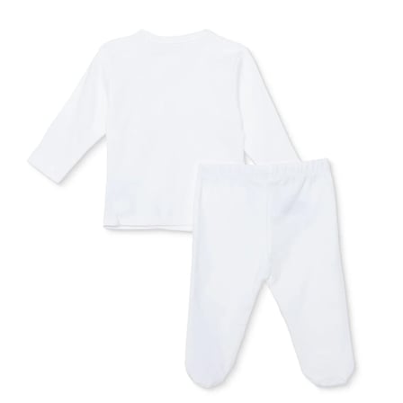 HelloBaby Kız Bebek Mevlüt Kıyafeti Çıtçıtlı Bisiklet Yaka Uzun Kol Patikli
