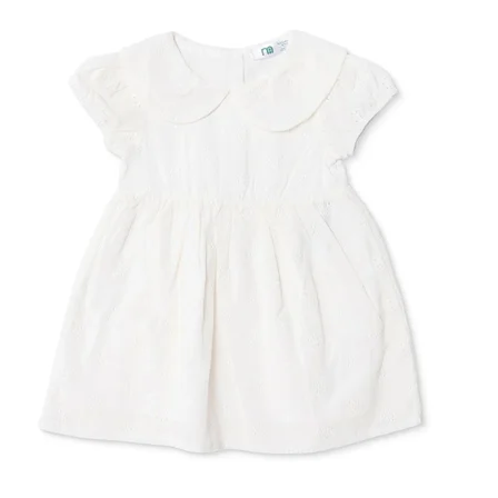 Mothercare Kız Bebek Elbise Çiçek Baskılı Bebe Yaka Kısa Kol