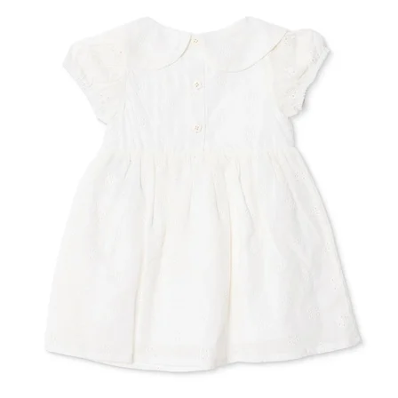 Mothercare Kız Bebek Elbise Çiçek Baskılı Bebe Yaka Kısa Kol