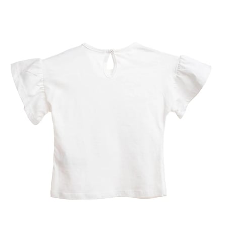Mothercare Kız Bebek Bluz Çiçek Baskılı Bisiklet Yaka Short Sleeve