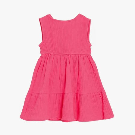 Mothercare Kız Bebek Elbise Bisiklet Yaka Sleeveless