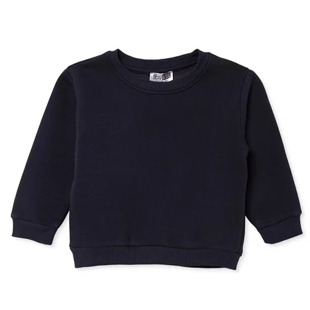 HelloBaby Erkek Bebek Sweatshirt Bisiklet Yaka Long Sleeve