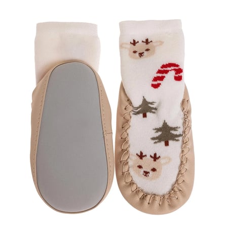 HelloBaby Unisex Çarık Çorap Yeniyıl Baskılı