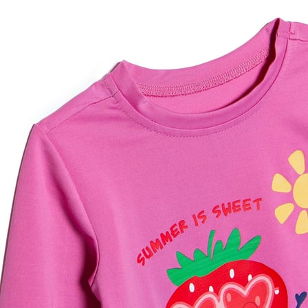 HelloBaby Kız Bebek Mayo Çilek Baskılı