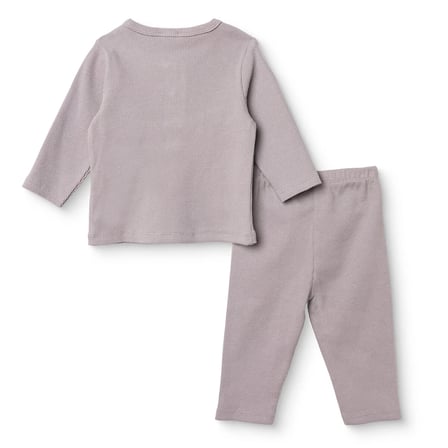 HelloBaby Erkek Bebek Sweatshirt-Alt Çıtçıtlı Bisiklet Yaka Uzun Kol Patiksiz