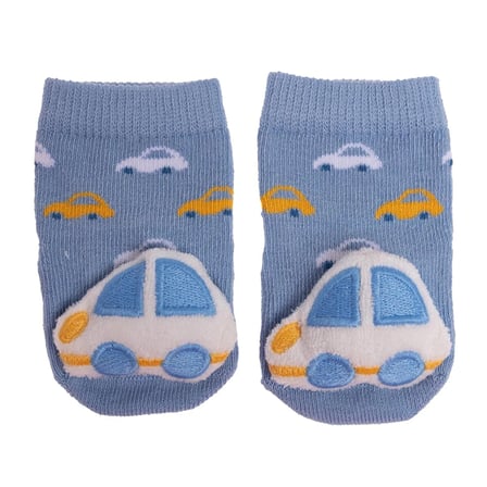HelloBaby Erkek Bebek Oyuncaklı Çorap Taşıtlar Baskılı