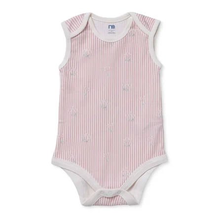 Mothercare Kız Bebek 5li Body Hayvan Baskılı Çıtçıtlı Zarf Yaka Long Sleeve