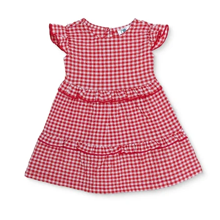 Mothercare Kız Bebek Elbise Bisiklet Yaka Kısa Kol Reçme
