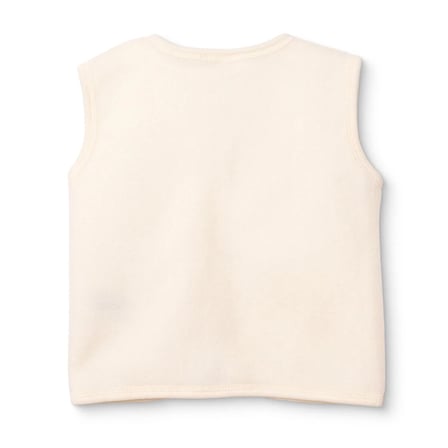 HelloBaby Kız Bebek Polar Yelek Çıtçıtlı V Yaka Atlet